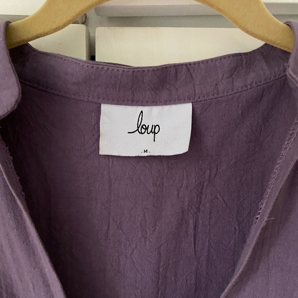 Loup Mona Jumpsuit in Purple L - Picture 3 of 4
